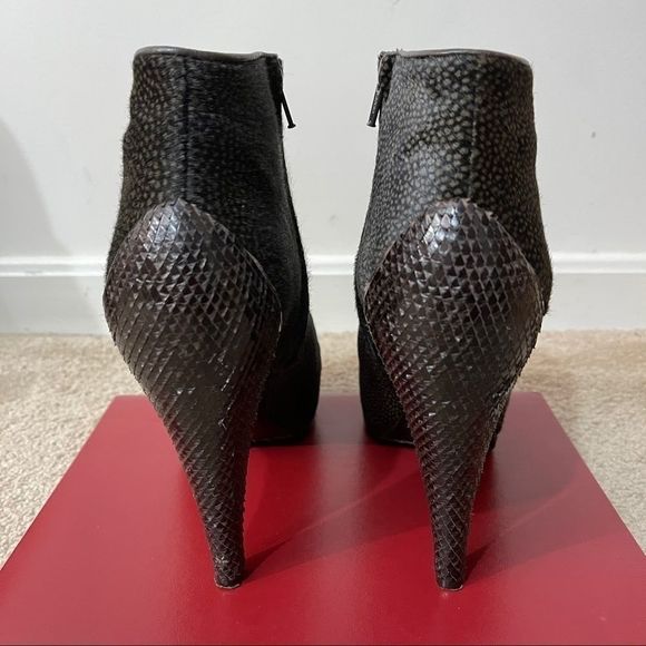 3.1 Phillip Lim Pony Hair and Snake Skin Boots - Picture 5 of 15